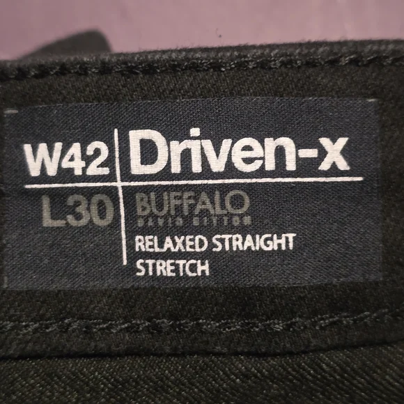 Buffalo David Bitton Dark Gray Relaxed Jeans NWOT
